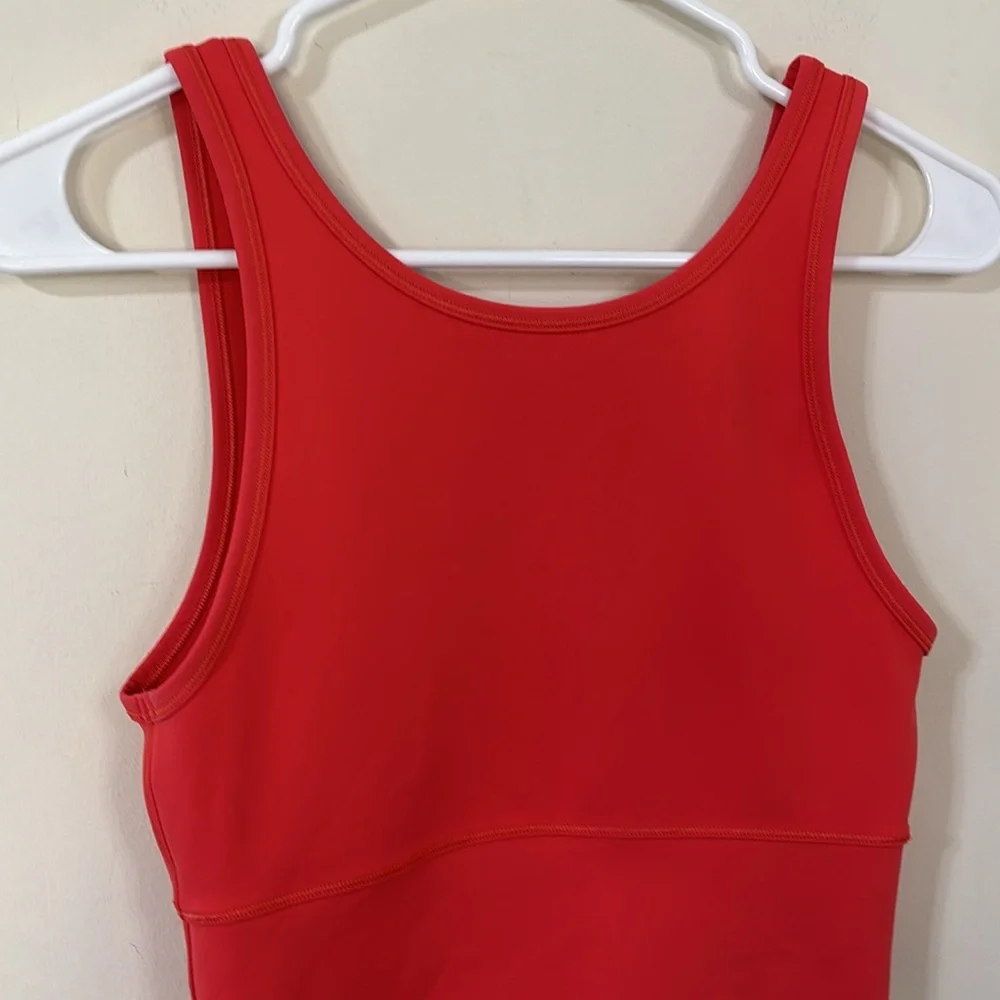 Lululemon Power Pivot Tank *Everlux Pink Punch Size 4 - Picture 5 of 8